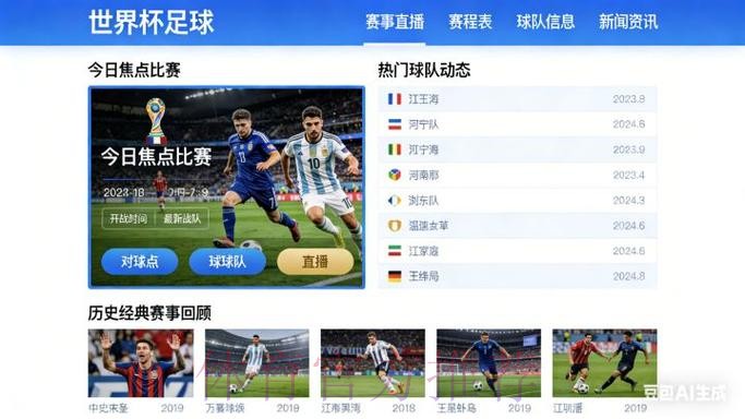 2026世界杯直播官方发布赛事详情直播平台 2026世界杯直播官方发布赛事详情直播平台
